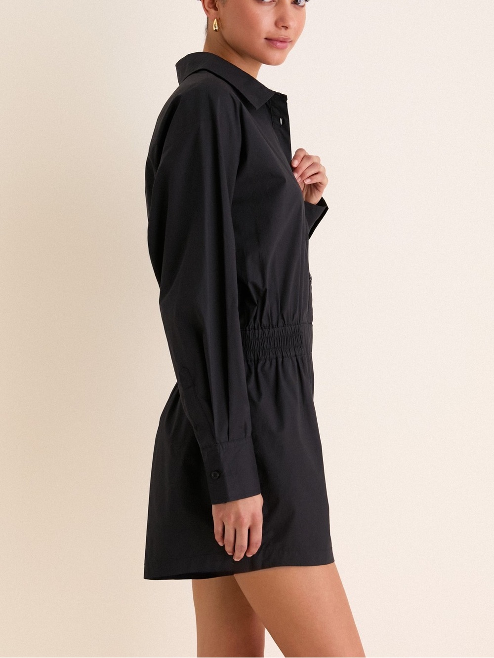 Hyacinth House Black Hartwell Playsuit | NWT | Medium - Picture 7 of 10